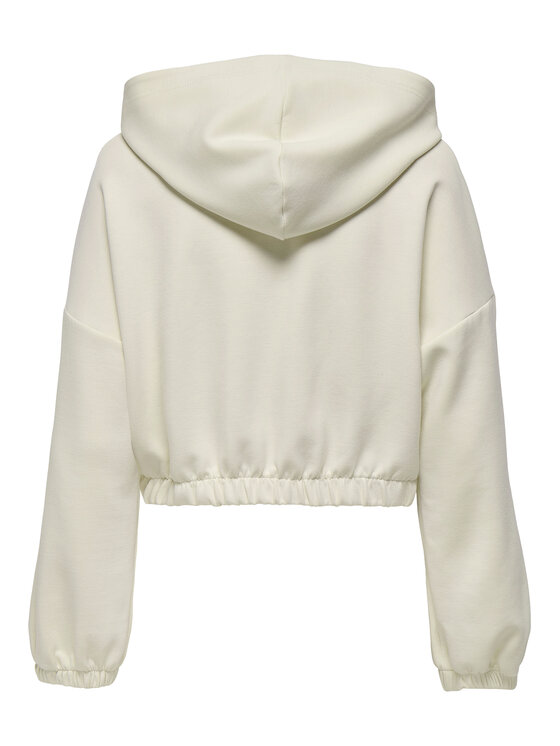 ONLY ONLY Mikina Scarlett 15346449 Écru Regular Fit