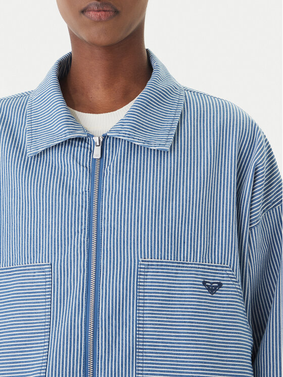 Roxy Roxy Дънково яке Beachfront Bliss ERJJK03702 Светлосиньо Regular Fit