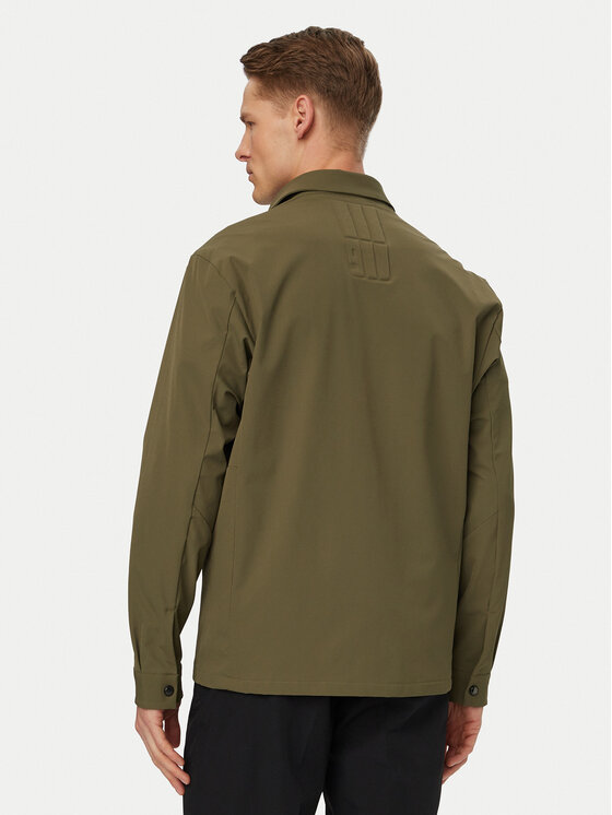 BOSS BOSS Сорочка-куртка PS Spirit70 50560403 Зелений Relaxed Fit