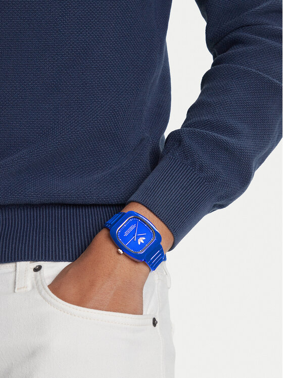 adidas adidas Uhr Retro Wave Two AOSY24530 Blau
