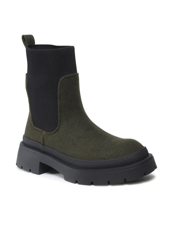 Jenny Fairy Jenny Fairy Klassische Stiefeletten H13096-20 Khakifarben