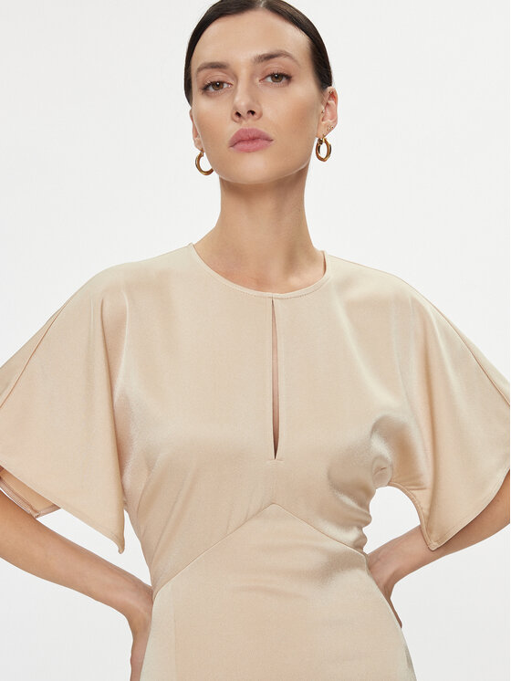 MICHAEL Michael Kors MICHAEL Michael Kors Vsakodnevna obleka MF381OI99G Bež Regular Fit