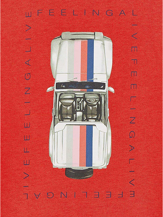 T-shirt 3039 Rosso Regular Fit