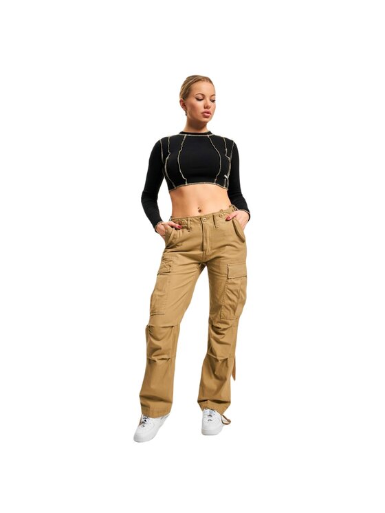 Brandit Brandit Spodnie cargo 11001.70 Brązowy Cargo Fit