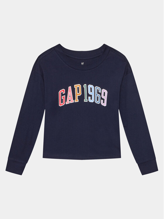 Gap Gap Džemperis 788206-00 Tamsiai mėlyna Regular Fit