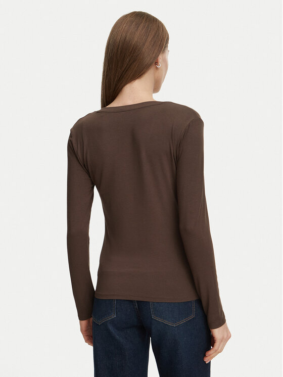 Guess Guess Palaidinė W6BI56 K6890 Ruda Slim Fit