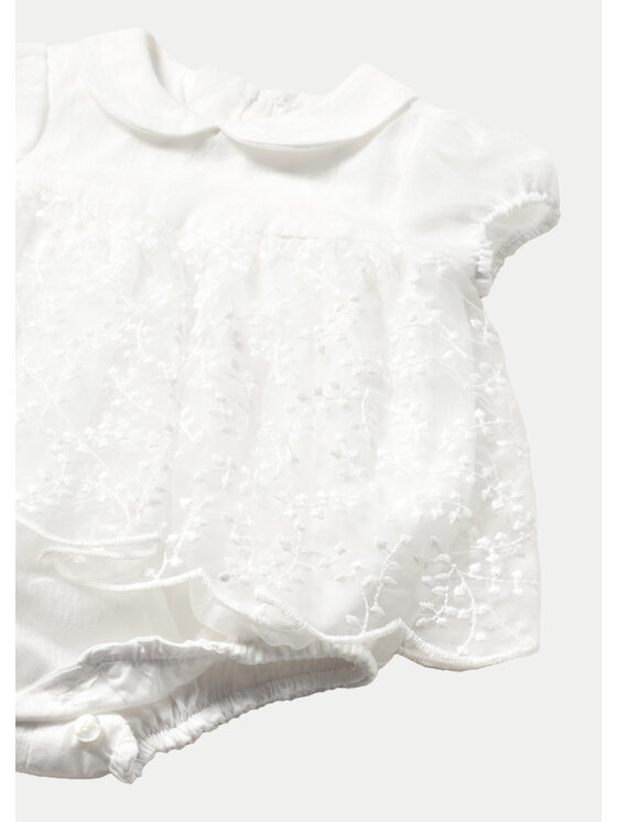 Mayoral Mayoral Vestito elegante 1666 Bianco Regular Fit