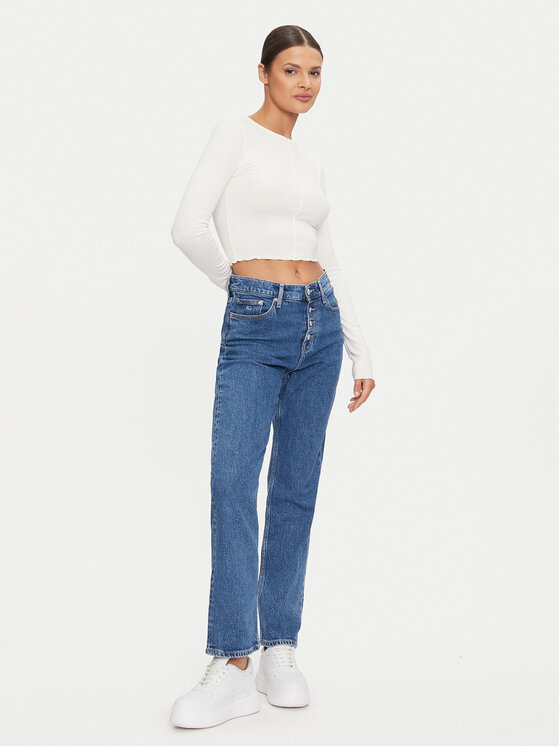 Tommy Jeans Tommy Jeans Jeans hlače Izzie DW0DW19536 Modra Slim Fit