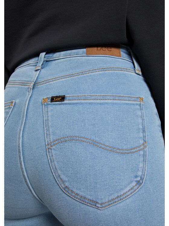 Lee Lee Jeansy IVY Niebieski Skinny Fit