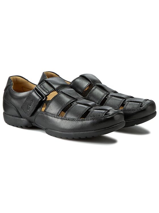 Clarks Chaussures basses Recline Open 203496428 Noir Modivo