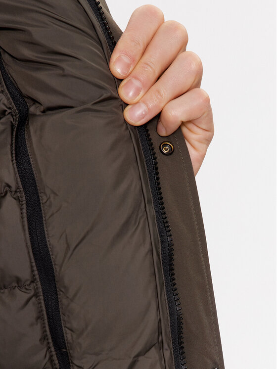 Geox Geox Зимно яке Velletri M3628N T3031F 3462 Зелен Regular Fit