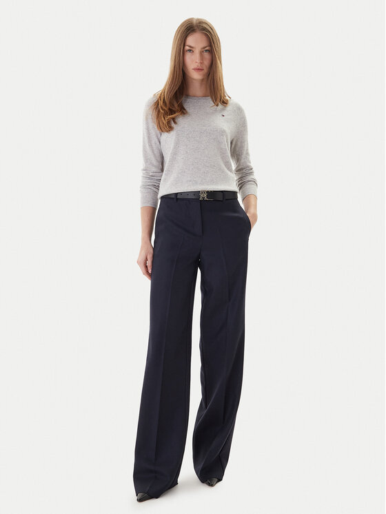 Tommy Hilfiger Tommy Hilfiger Svetr WW0WW47470 Šedá Regular Fit