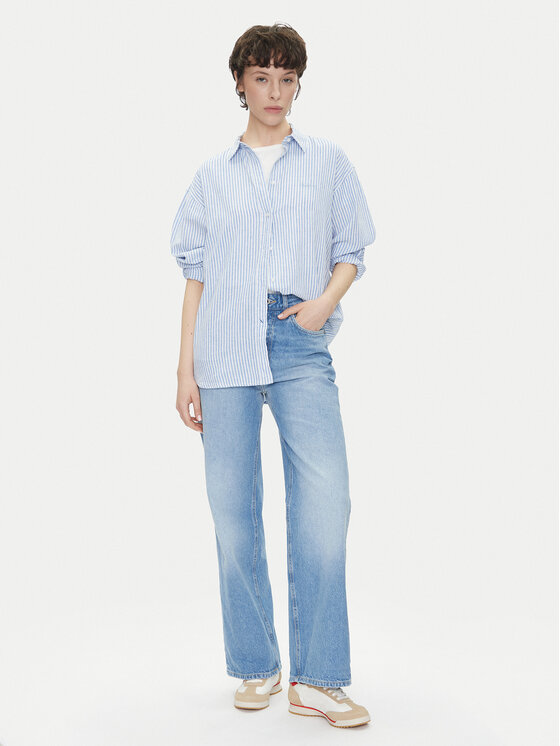 Pepe Jeans Pepe Jeans Сорочка Dream PL305033 Голубий Loose Fit