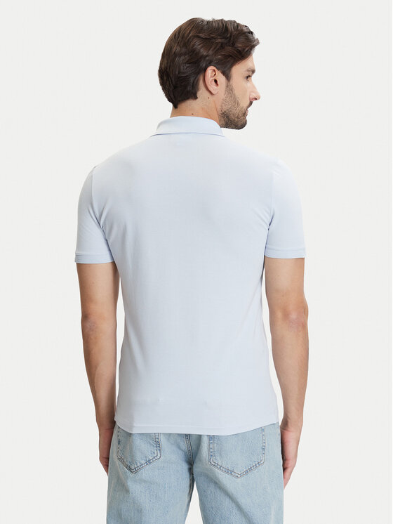 Lacoste Lacoste Polo PH5056 Gaiši zils Slim Fit