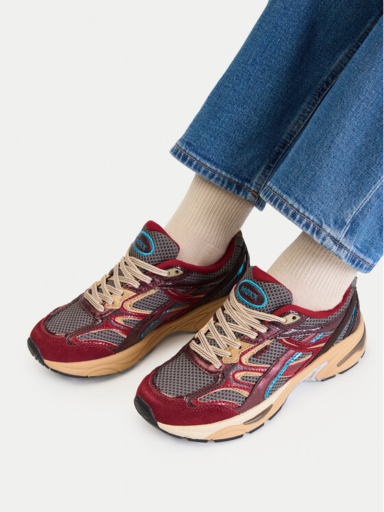 MEXX MEXX Sneakersy EO-MI001006263W-01 Bordowy
