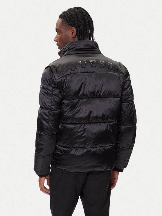 Guess Guess Télikabát M5BL2L WGZF2 Fekete Regular Fit