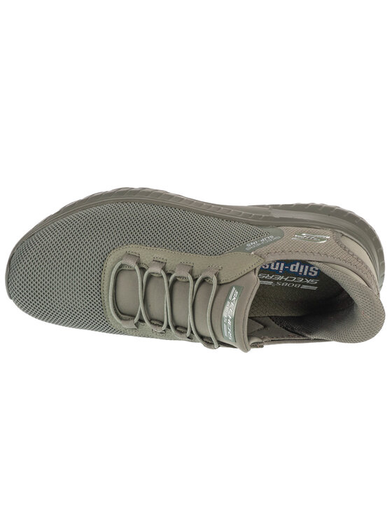 Skechers Skechers Sneakersy Skechers Slip-Ins: Bobs Squad Chaos - Tough Walk Zielony