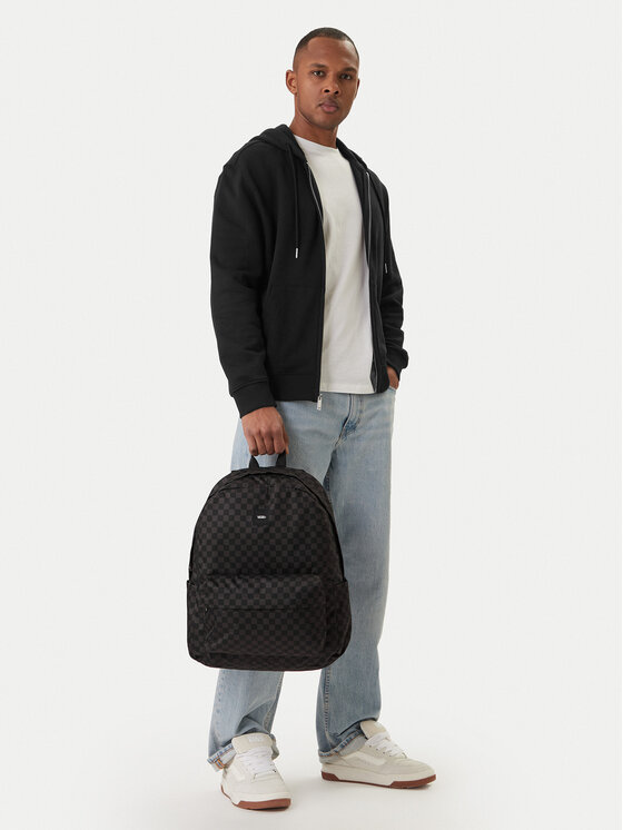 Vans Vans Zaino Old Skool Check Backpack VN000H4XBA51 Nero