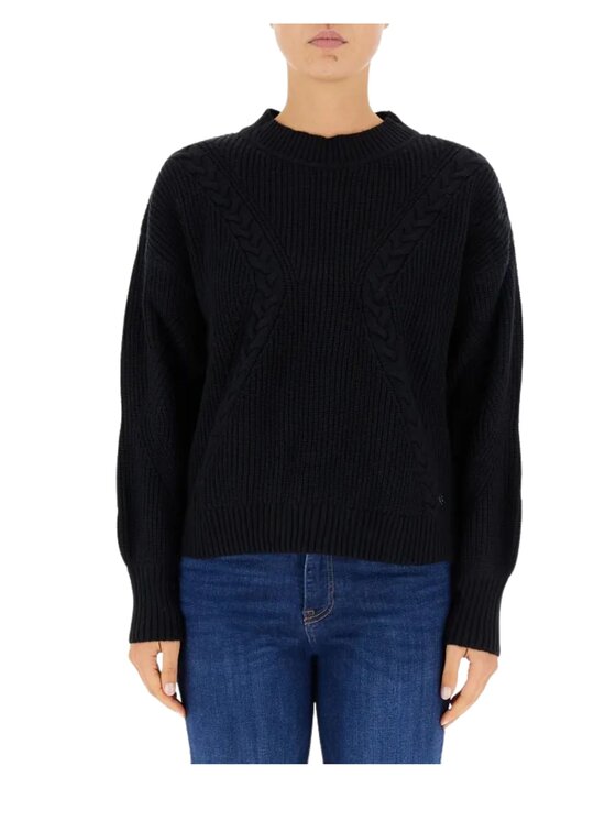 Guess Guess Sweter Maglia donna serena Czarny Classic Fit