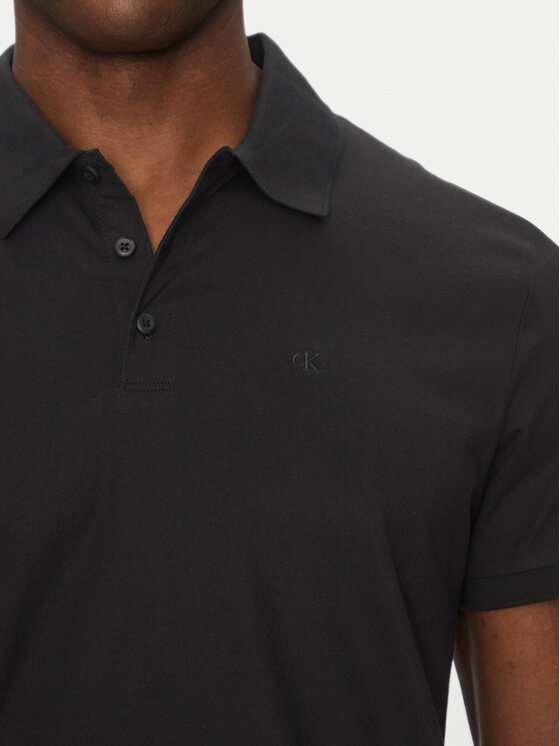 Calvin Klein Jeans Calvin Klein Jeans Polo majica LV040HM281 Črna Regular Fit