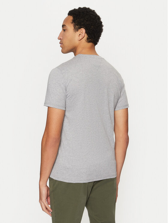 Tommy Jeans Tommy Jeans T-shirt Jaspe DM0DM20363 Siva Slim Fit