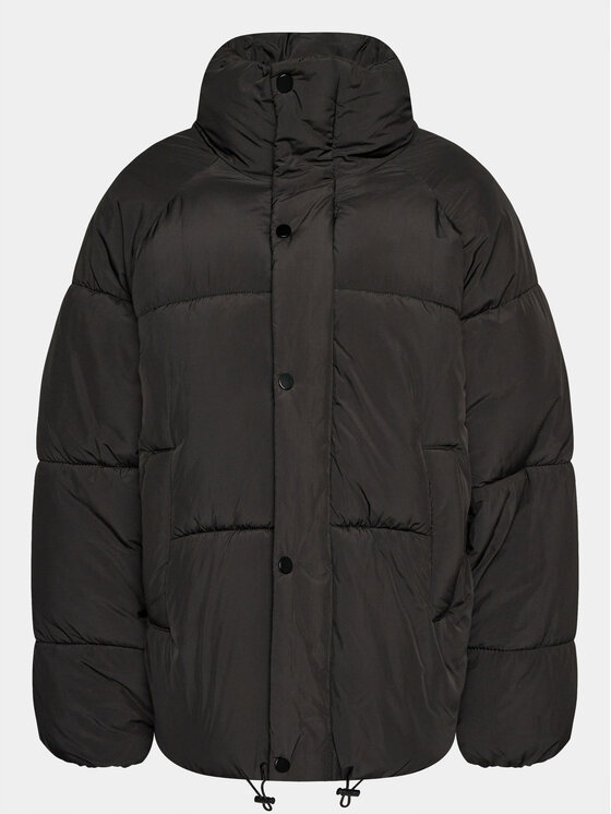 Gina Tricot Gina Tricot Зимно яке 20498 Черен Regular Fit