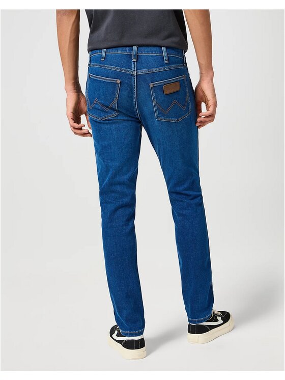 Wrangler Wrangler Jeans Larston Blu Slim Fit