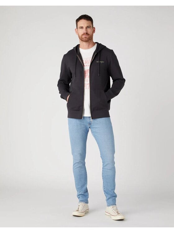 Wrangler Wrangler Jeansy BRYSON Niebieski Skinny Fit