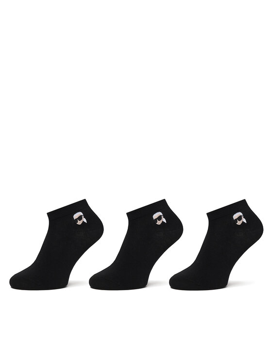 KARL LAGERFELD KARL LAGERFELD Krátké ponožky A4M47044 Černá
