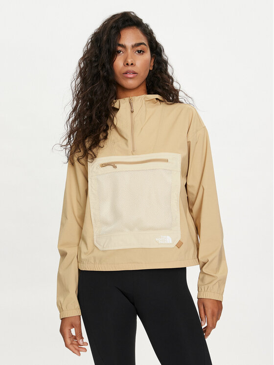the north face anorak class v pathfinder nf0a86s9 beige relaxed fit