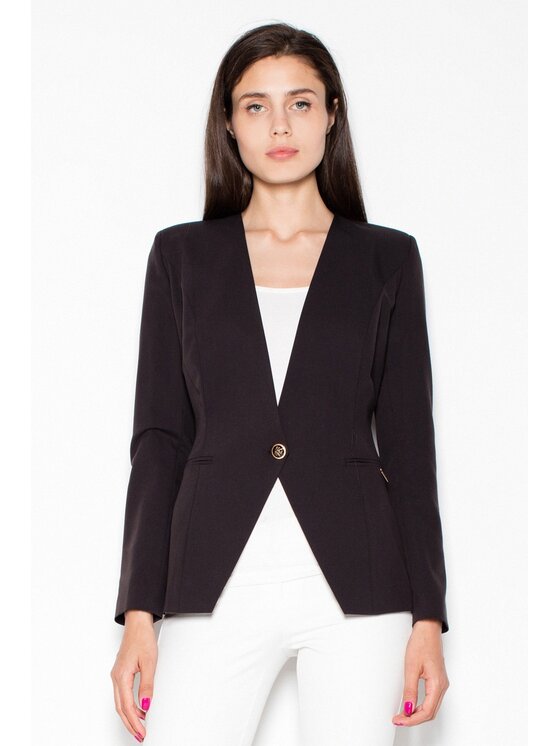 Venaton Venaton Giacca da abito VT086 Nero Slim Fit
