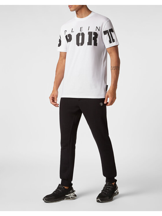 Plein Sport Plein Sport T-Shirt 1085 Biały Regular Fit