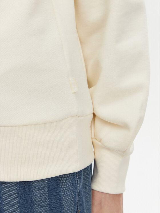 Silvian Heach Silvian Heach Felpa GPP25112FE Écru Regular Fit