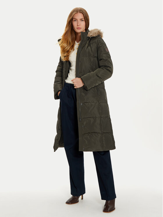 LAUREN RALPH LAUREN LAUREN RALPH LAUREN Pehelykabát 297957518005 Zöld Regular Fit