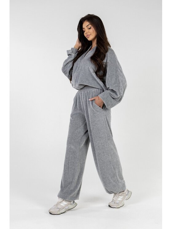 Agatha Studio Agatha Studio Dres A26ZS-KA-K53 Szary Classic Fit
