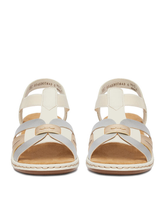 Rieker Rieker Sandalen CEO-65918-91 Silberfarben