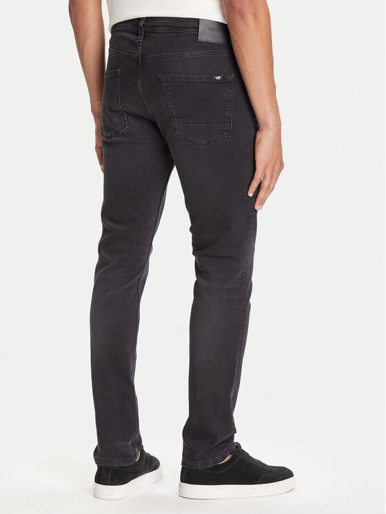 Mustang Mustang Džinsai Vegas 1016794 Juoda Slim Fit
