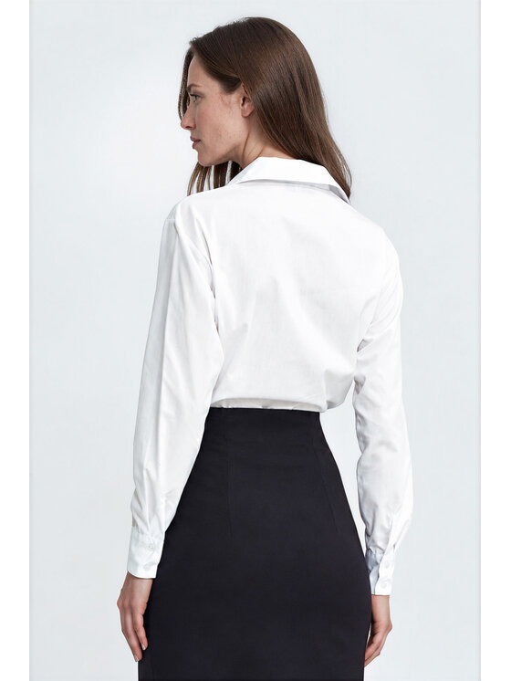 NIFE NIFE Spódnica midi SP94 Czarny Regular Fit
