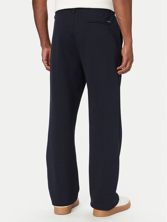 Guess Guess Pantaloni din material M6YB13 K4252 Bleumarin Regular Fit