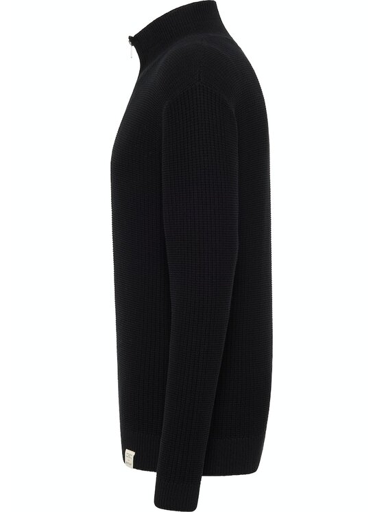 Mustang Mustang Maglione Style Emil T Ziptroyer Nero Regular Fit