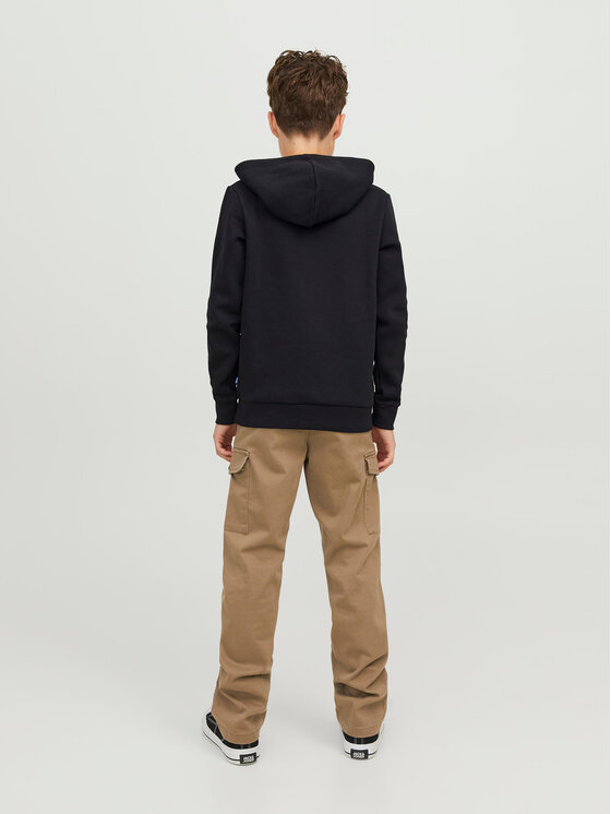 Jack&Jones Junior Jack&Jones Junior Majica dugih rukava 12237459 Crna Regular Fit