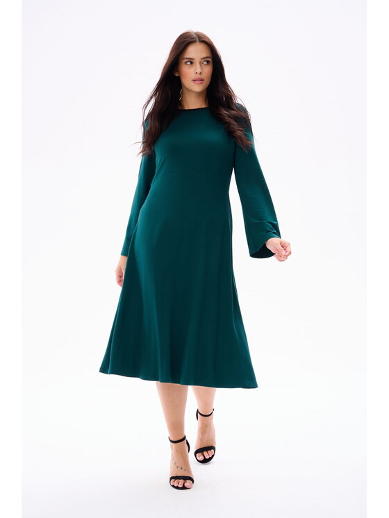 blue shadow blue shadow Sukienka codzienna Nana Zielony Regular Fit