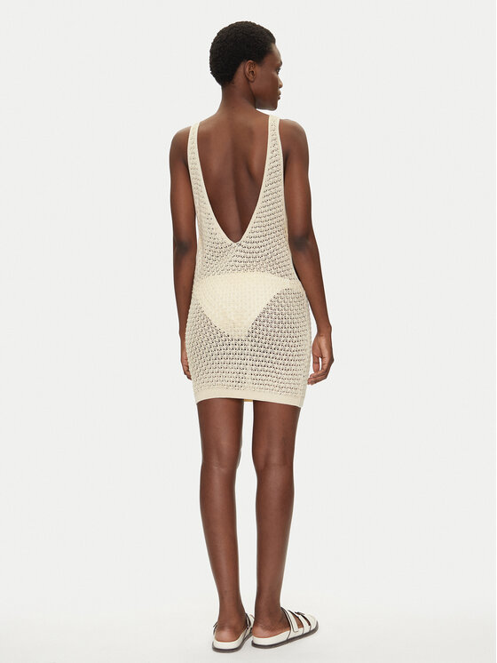 Guess Guess Haljina za plažu E5GK12 Z3N30 Écru Regular Fit