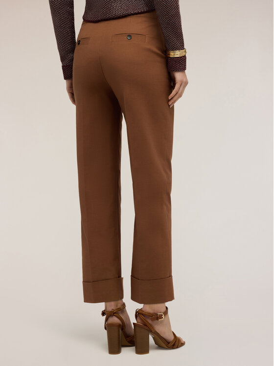 Motivi Motivi Pantaloni di tessuto P050Q004398N032 Marrone Over Fit