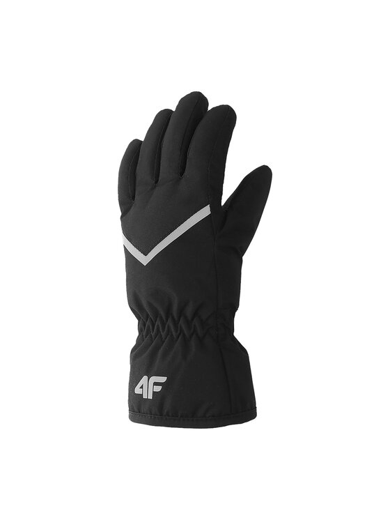 4F Skihandschuhe - Kinderkleidung, Größe S Schwarz 4FJAW23AFGLF093