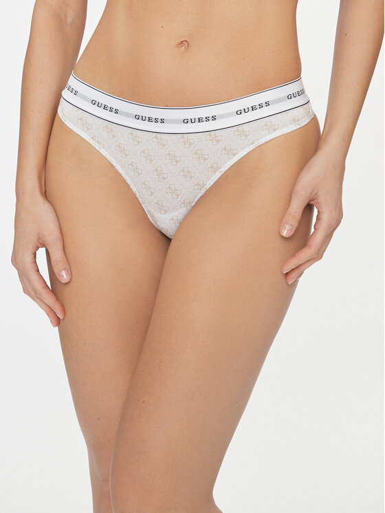 Guess Guess Бикини тип прашка O97E04 KBOE1 Бял