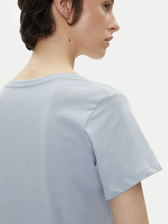Pepe Jeans Pepe Jeans T-Shirt Macy PL506051 Modrá Regular Fit
