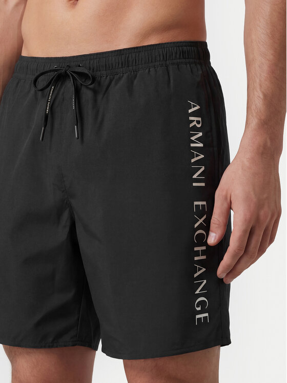 Armani Exchange Armani Exchange Шорти для плавання XM000835 AF22573 UC001 Чорний Regular Fit