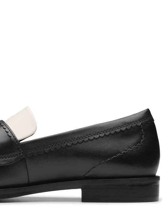 Clarks Clarks Mocasini Straven Edge 26181270 Negru
