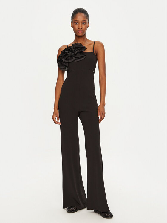 Rinascimento Rinascimento Salopetă CFC0121696003 Negru Regular Fit